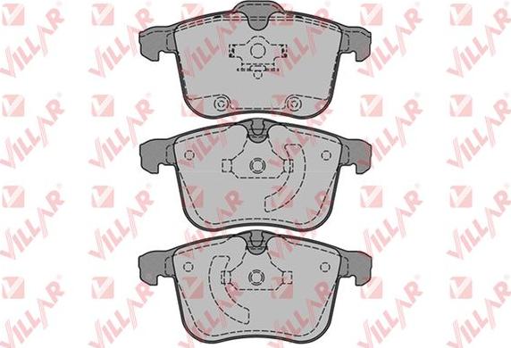 Villar 626.1244 - Set placute frana,frana disc aaoparts.ro