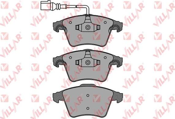 Villar 626.1205 - Set placute frana,frana disc aaoparts.ro