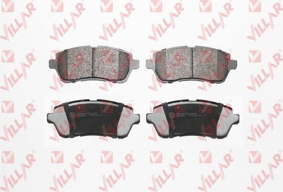Villar 626.2045 - Set placute frana,frana disc aaoparts.ro