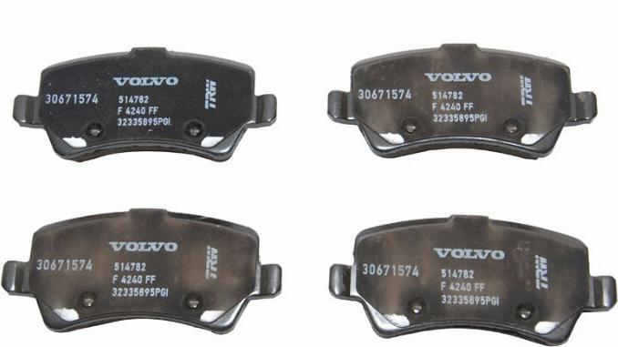 Volvo 30671574 - Set placute frana,frana disc aaoparts.ro