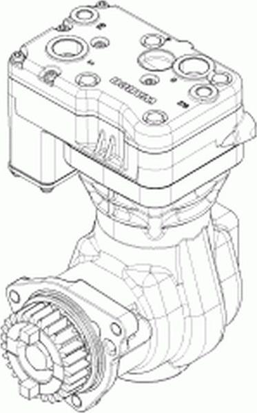 WABCO 912 116 000 0 - Compresor, instalatie aer comprimat aaoparts.ro