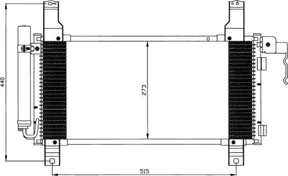 Waeco 8880400349 - Condensator, climatizare aaoparts.ro