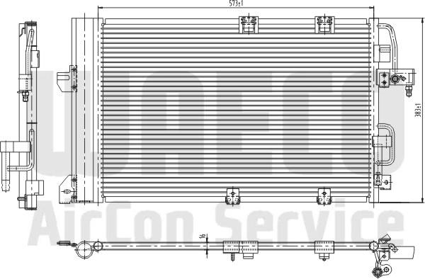 Waeco 8880400261 - Condensator, climatizare aaoparts.ro