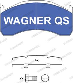 Wagner 2913704950 - Set placute frana,frana disc aaoparts.ro