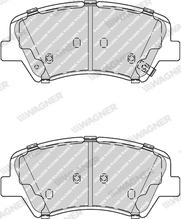 Wagner QC1595 - Set placute frana,frana disc aaoparts.ro