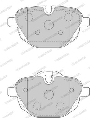 Wagner WBP24561A - Set placute frana,frana disc aaoparts.ro