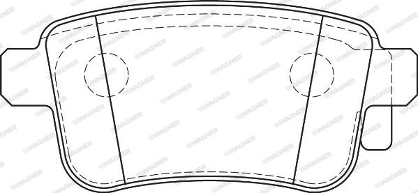 Wagner WBP24692A - Set placute frana,frana disc aaoparts.ro