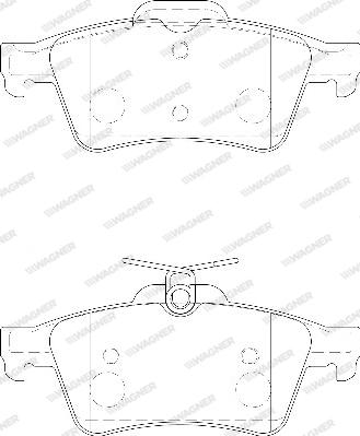 Wagner WBP24137A - Set placute frana,frana disc aaoparts.ro