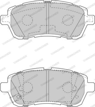 Wagner WBP24283C - Set placute frana,frana disc aaoparts.ro