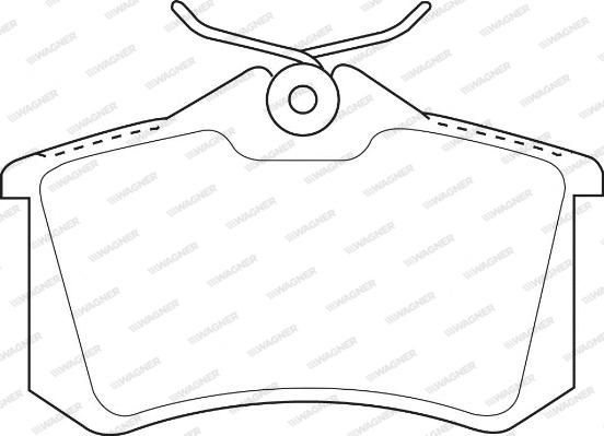 Wagner WBP20961C - Set placute frana,frana disc aaoparts.ro