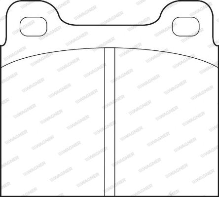 Wagner WBP20034A - Set placute frana,frana disc aaoparts.ro