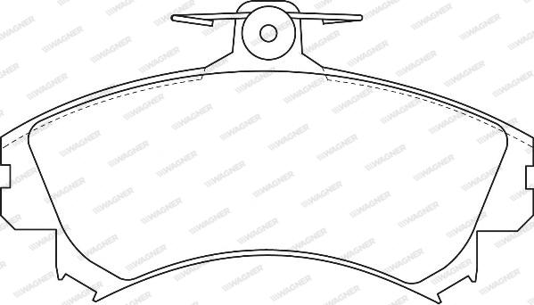 Wagner WBP21920A - Set placute frana,frana disc aaoparts.ro