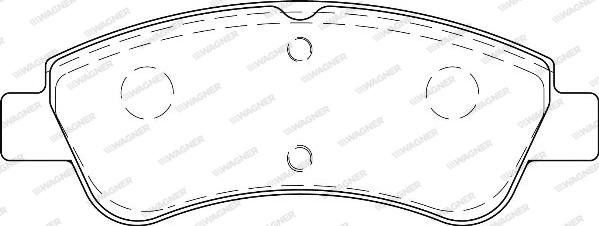 Wagner WBP23954A - Set placute frana,frana disc aaoparts.ro