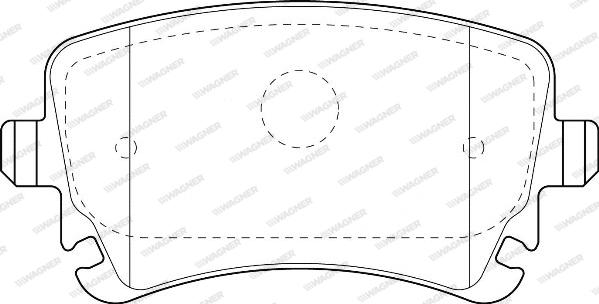 Wagner WBP23326B - Set placute frana,frana disc aaoparts.ro