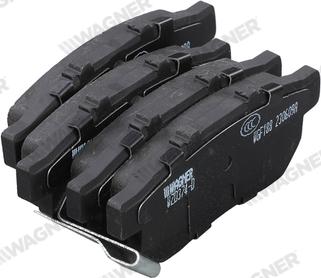 Wagner WZD374-D - Set placute frana,frana disc aaoparts.ro
