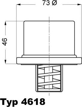WAHLER 4618.82 - Termostat,lichid racire aaoparts.ro