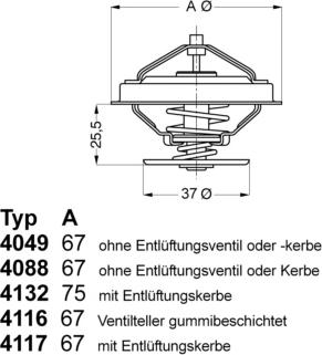 WAHLER 4117.80D - Termostat,lichid racire aaoparts.ro