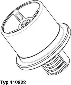 WAHLER 410828.86D0 - Termostat,lichid racire aaoparts.ro