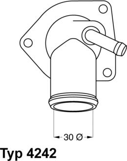 WAHLER 4242.92D - Termostat,lichid racire aaoparts.ro