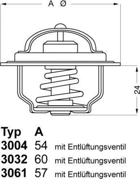 WAHLER 3032.80 - Termostat,lichid racire aaoparts.ro