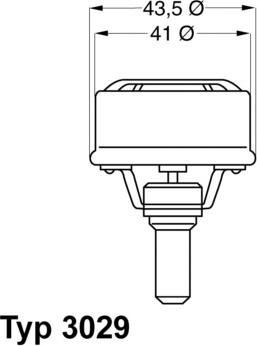 WAHLER 3029.89 - Termostat,lichid racire aaoparts.ro