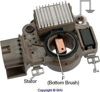 WAI IM341 - Regulator, alternator aaoparts.ro