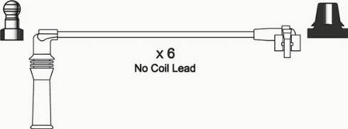 WAI ISL380 - Set cablaj aprinder aaoparts.ro