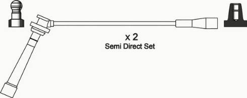 WAI ISL780 - Set cablaj aprinder aaoparts.ro