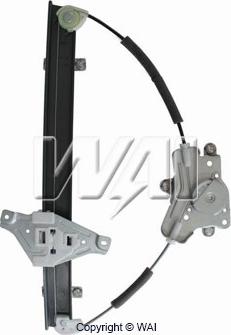 WAI WPR4179R - Mecanism actionare geam aaoparts.ro