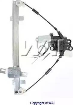 WAI WPR2617RM - Mecanism actionare geam aaoparts.ro