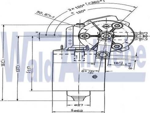 WaldAntriebe 403339 - Motor stergator aaoparts.ro