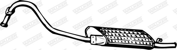 Walker 06332 - Toba esapament finala aaoparts.ro