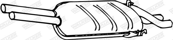 Walker 16866 - Toba esapament finala aaoparts.ro