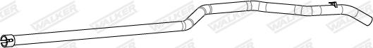 Walker 10909 - Racord evacuare aaoparts.ro