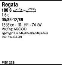 Walker FI61223 - Sistem de esapament aaoparts.ro