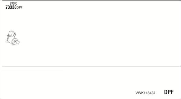 Walker VWK118487 - Sistem de esapament aaoparts.ro