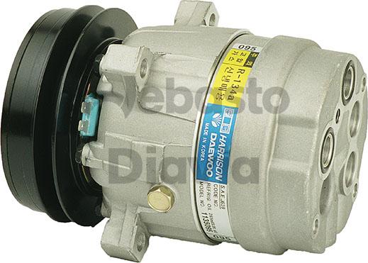 Webasto 82D0155002A - Compresor, climatizare aaoparts.ro