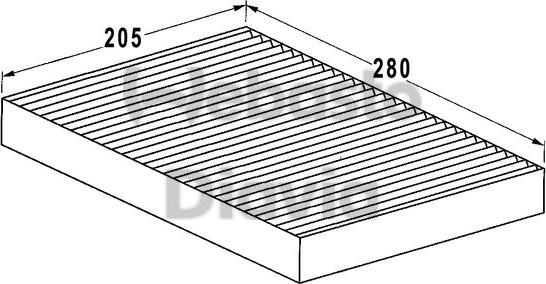 Webasto 82D0325004A - Filtru, aer habitaclu aaoparts.ro
