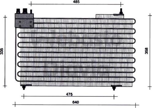 Webasto 82D0225020A - Condensator, climatizare aaoparts.ro