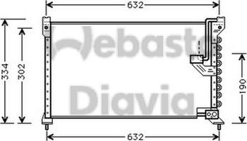 Webasto 82D0225149A - Condensator, climatizare aaoparts.ro