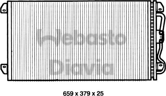Webasto 82D0225240A - Condensator, climatizare aaoparts.ro