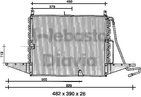 Webasto 82D0225273A - Condensator, climatizare aaoparts.ro