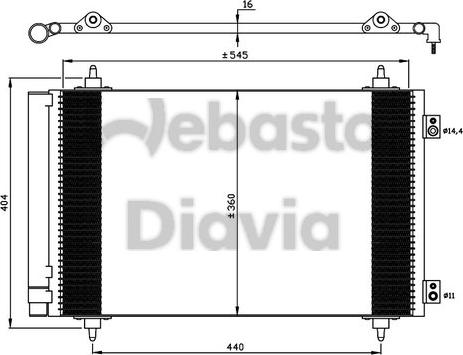 Webasto 82D0226238MA - Condensator, climatizare aaoparts.ro