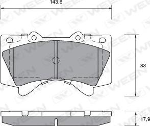 TOYOTA 044656028179 - Set placute frana,frana disc aaoparts.ro