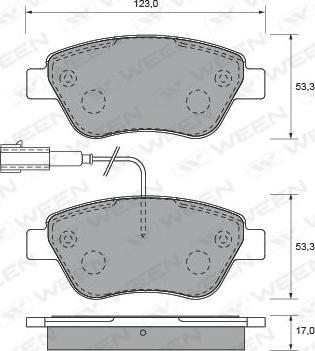 TRUPART DP41775RS - Set placute frana,frana disc aaoparts.ro