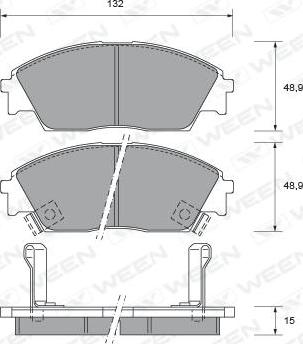 SAFETY TDB1123 - Set placute frana,frana disc aaoparts.ro