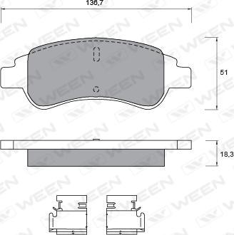 J&S Automotive VBP2540 - Set placute frana,frana disc aaoparts.ro