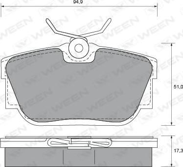 J&S Automotive VBP2318 - Set placute frana,frana disc aaoparts.ro