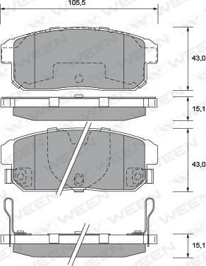 AISIN SS913-S - Set placute frana,frana disc aaoparts.ro