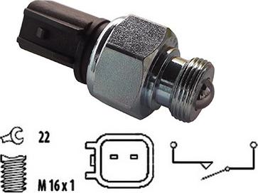WE PARTS 461640061 - Comutator, lampa marsalier aaoparts.ro